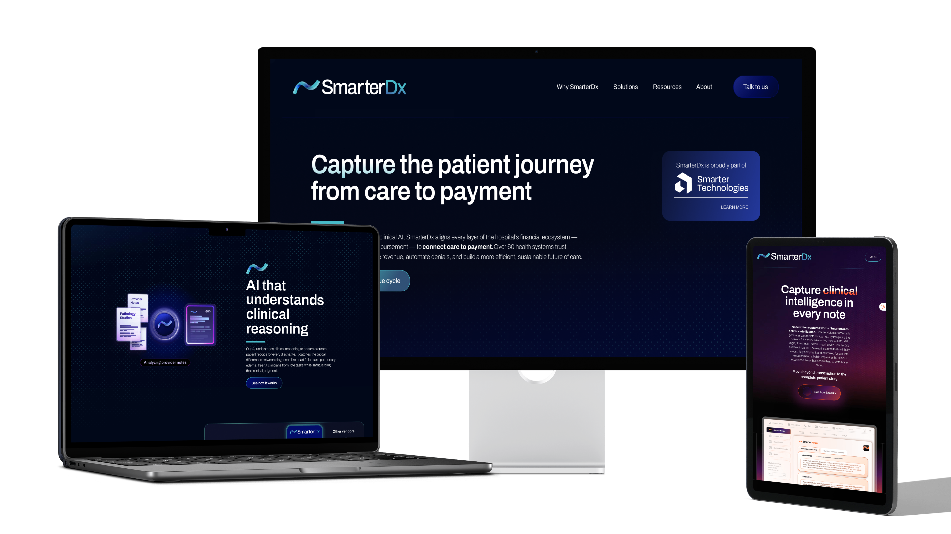 Healthcare encounter interface showing diagnosis codes, patient information, and clinical decision support workflow